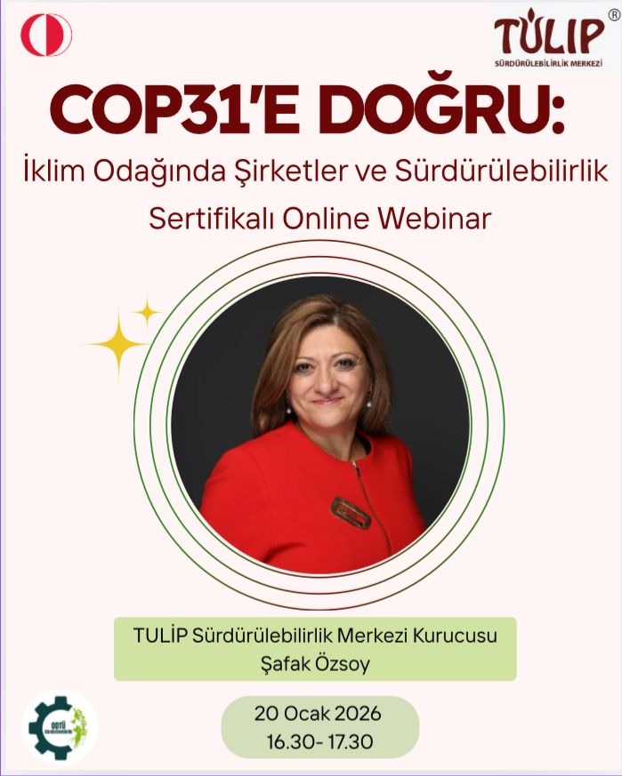 COP31'e Doğru: İklim Odağında Şirketler ve Sürdürülebilirlik